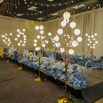 Romantic Lamp Elegant Vintage Wedding Decoration Lights Detachable Road Lead Walkway Party Stage New Arrival