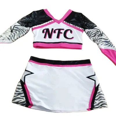 2026 New Cheerleading Uniforms with Rhinestones and Factory Directly Supply