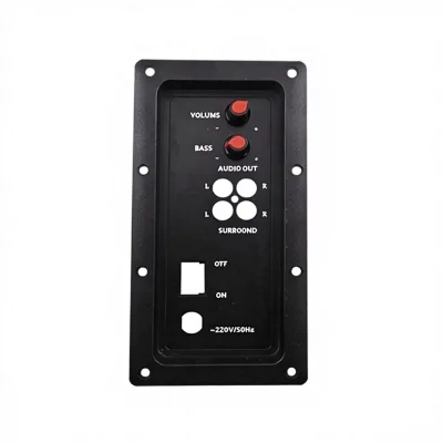 Side Strip Box ABS 21 Speaker Side Adjustment Panel Speaker Tuning Box Multimedia Speaker Power Port Control Panel