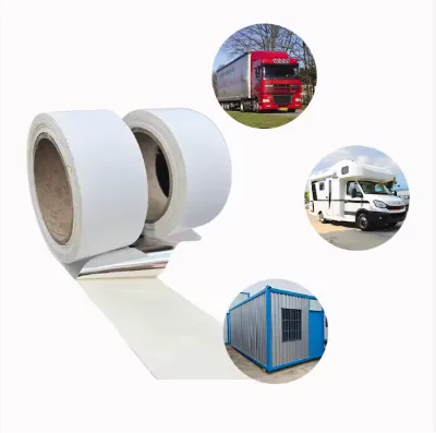 RV Roof Seal Tape Waterproof Acrylic Repair Tape Weatherproof Rubber Patch Tape Camper Trailer Boat Bag Sealing Carton Sealing