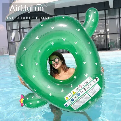 Factory Customization Summer Outdoor Inflation Inflatable Swim Rings for Adults Swimming Rings Inflatable Swim Ring