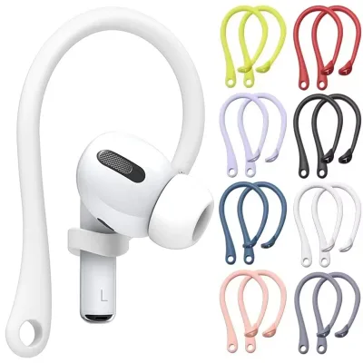Silicone Earhook Accessory for Bluetooth Headphone Replacement Earhook for Airpods 4 3 2 1 Pro Earpods for Loop Clip for Easy