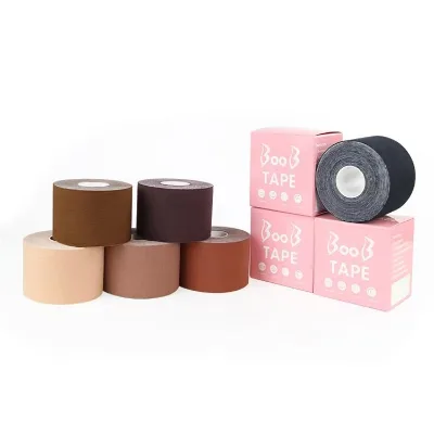 Wholesale Skin Friendly Waterproof Breathable Reusable Uplift Breast Body Boob Tape