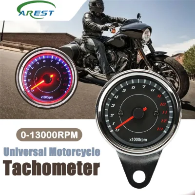 Wholesale foreign trade hot motorcycle modified electric motorcycle meter speed meter retro small
