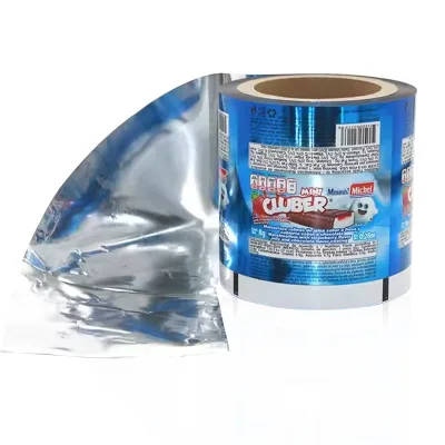Food Grade 3 Inch Mini Stretchlon Snack Bag Roll Film Reusable Alimentaire Wrapping for Sweets Soft PET with Glossy Surface