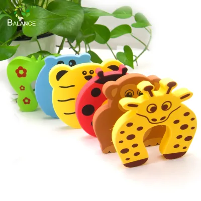 Baby Safety Product Baby Proofing Finger Pinch Guard Multi-color Animals Funny Door Stopper