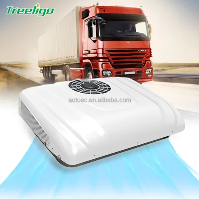 12V Ac Electric air Conditioning 24 Volt Truck RV Car Bus Yacht Excavator Boat Ar Condicionado 12 Volt
