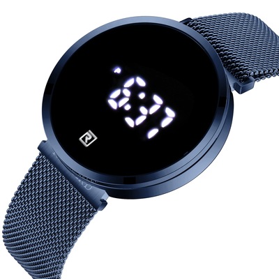 Reward Explosive LED Watch Touch Screen Digital Display Electronic Watch Luminous Waterproof Multifunctional Student Watch