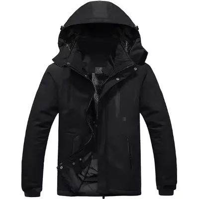 Men 's Waterproof   Windbreaker Winter Warmth Jacket