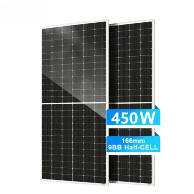 Home Use1000 Watts Solar Panels Price 440-550W Bifacial 550W 9BB 166mm Half Cut N-Type Bipv PERC Topcon for Solar System