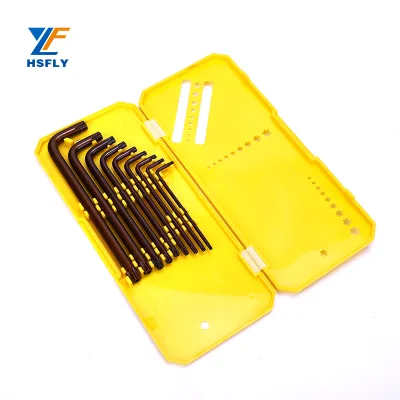 Hand Tools Torque Long Metric Bicycle Accessories Tools Ball-End Allen Wrench Box Set Allen Wrench Box