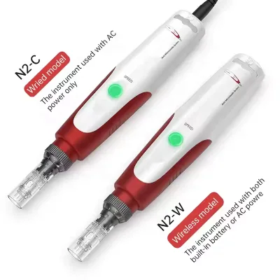 CE Approved Professional N2-W Wireless Dermapen Electric Derma Pen for Wrinkle Removal Factory Dirrect Wholesale