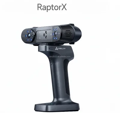 Creality CR-Scan RaptorX 3D Scanner Wireless Hybrid Blue Laser NIR 0.02mm Accuracy for Reverse Engineering Inspection