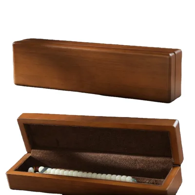 Wood Display Box Organizer for Wedding Christmas Gift Jewelry Holder Anniversary Keepsake Storage Case Present