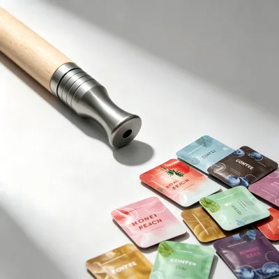 Reusable Metal Suction Rod with Customizable logo for Smoking Cessation and Anxiety Relief