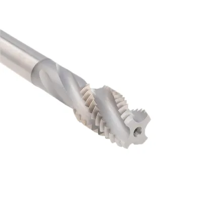 Straight Flute Spiral Flute Spiral Point Tap Coarse & Fine Pitch Metric Tap for Internal Thread Machining