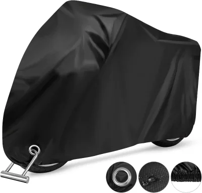 Large Bicycle Cover Outdoor Waterproof Bike Covers Rain Sun UV Dust Wind Proof Motorcycle Cover for Road Electric Bike