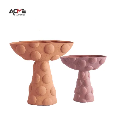 New Farmhouse Unique Handmade Custom Color Ceramic Vase Modern Nordic Ceramic Flower Vases for Home Decor