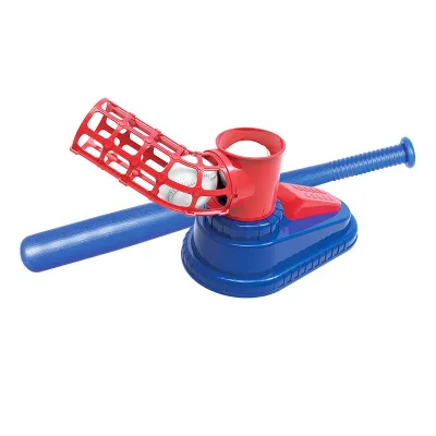 Children's Baseball Pitching Machine Baseball Foot Type Machine Baseball Practice Machine for Outdoor Sports