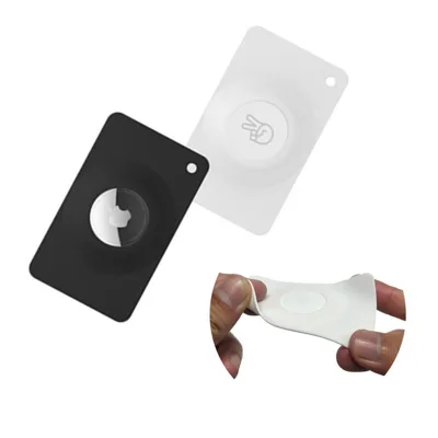 2 Pack Ultra Thin Card CaseSlim Card for Airtag Wallet Holder for Apple Airtag Case for Airtag Tracker Card Holder Purse Cover