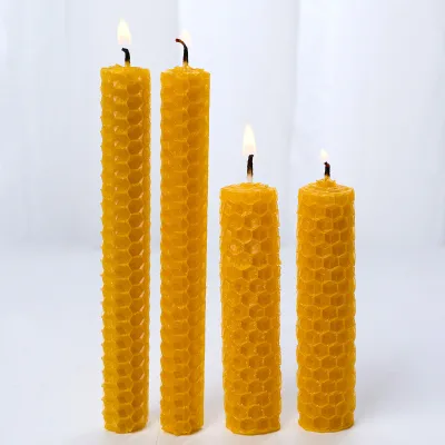 Beeswax Honeycomb Sheets Natural Beeswa Sheets Yellow Honeycomb Bee Wax Sheets for Beekeeping/Candle Making/Furniture Polishing