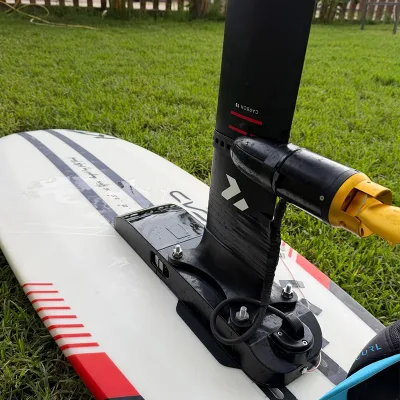 2026 Jiaqian Upgradable Backpack ESC RC 444wh 4000W Motor Pump Foil Drive Assist 43kg Thrust Wireless Antenna E Foil Assist Kit