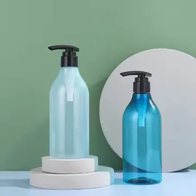 300ml 500ml 750ml 10oz Wholesale Empty Shampoo and Conditioner Bottles Body Lotion Bottle with Pump