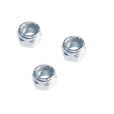 Customized Carbon Steel Galvanized Self-Locking Nut American Nylon British Anti-Lossoing UNC Coarse Tooth UNF Fine Tooth Nut