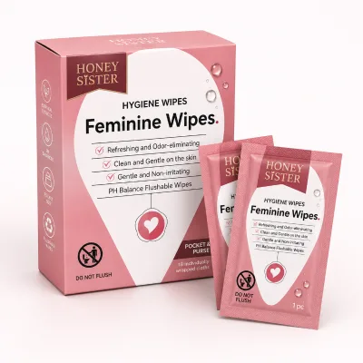 OEM ODM Feminine Care Wipes Private Label Women Intimate Wet Wipes with Natural Extracts