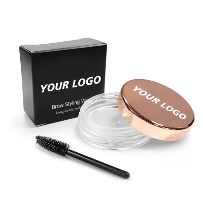 Wholesale Custom Logo Strong Hold Brow Gel Long Lasting Eyebrow Lamination Gel Wax Organic