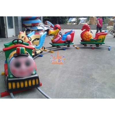 High Quality Amusement Park Miniature Trains Children Size Trainset Electric Train