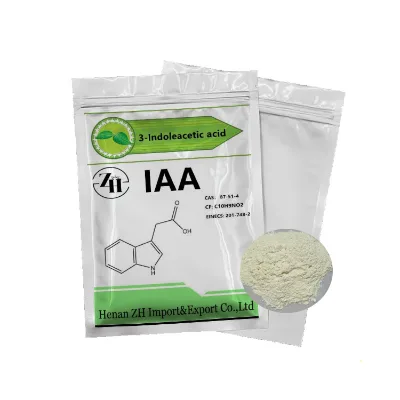 Good Quality Hot Sale Indole Acetic Acid IAA Auxin Hormone 98%TC CAS 87-51-4 Enhance Plant Growth