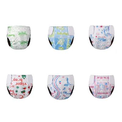 Mami Morning Pampered Breathable Soft Warm Fragrance Nappy Soft Washable Larger Capacity Baby Diapers