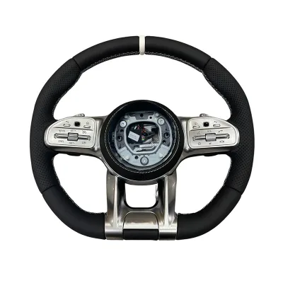 Exceptional Quality Custom Sports Leather Carbon Fiber Steering Wheel-Enhanced Driving Experience for All Car Types Lightweight