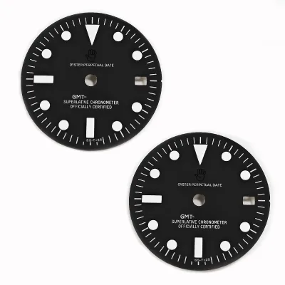 29mm Vintage No Luminous GMT Dial Fit for 2836 2813 8215 Movement