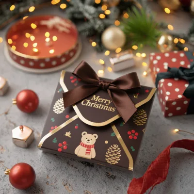 Custom Creative Wallet Envelope Shape Gift Box for Weddings Candy Favors Birthday Christmas Parties-Unique Packaging Decorations
