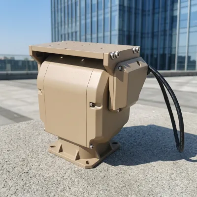 Multi Spectral Camera Pan Tilt Platform for Thermal Sensor Visible Camera and Laser Rangefinder Integration
