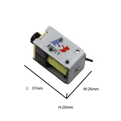 High Quality BS-1037N DC 24V Lock Single Holding Latch Solenoid