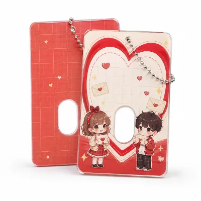 Customize Your Own Design Shape with Cute Acrylic Card Holders and Plastic Double-sided Photo Card Holders.