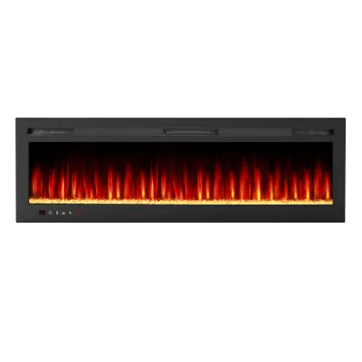 60 Inch Household Bedroom Space Warming Electric Wall-mounted Fireplace