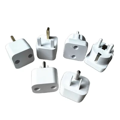 Earthing Adapter Grounding Socket Splitter Plugs Safety Adapter US EU UK Earthing Plug Wall Outlets for Grounding Mat,