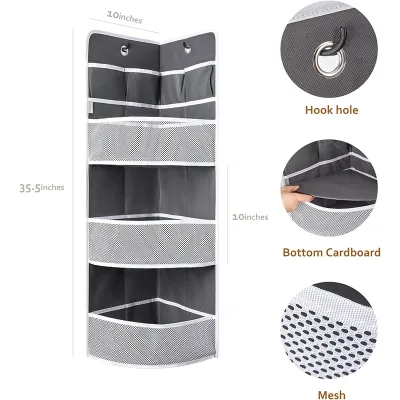 Hot Sell Hanging Closet Organizer and Storage With 3Big Pockets 4 Small Pockets for Bedroom