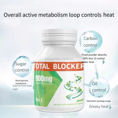OEM White Kidney Bean Block Slimming Capsule Dietary Fiber Tablets