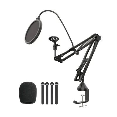 Hot Sale Desktop Professional Folding Desktop Mobile Phone Bracketmicrophone Stand