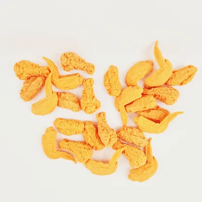 Hot Seller Fried Chicken Eraser Realistic 3D Simulation Food Shape Eraser for Kids Students School Supplies Gift