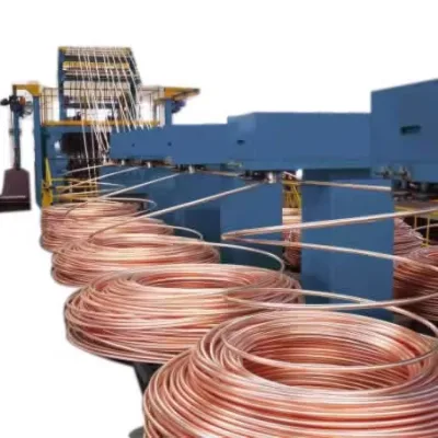Upcasting Copper Rod Machine 20mm Oxygen-free Copper Continuous Casting Machine