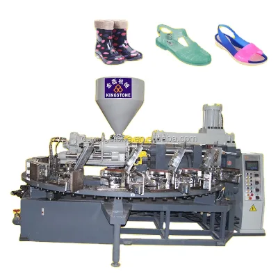 Rotary Plastic Shoe Injection Making Machines for Making PVC Jelly Shoes
