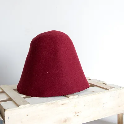 Winter Spa Hat Novelty Ice Mountain Design Unisex Adults Sauna Hat for Household Use Gift for Hot Tub Lovers