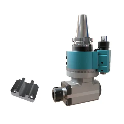 Customized CNC Machine Tools Angle Milling Head BT40-ER16 Right Angle Head