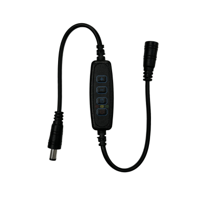 Compact and Easy to Use Simple Mini 3 Button Single Color Controller for 5050 3528 RGB LED Strip Light